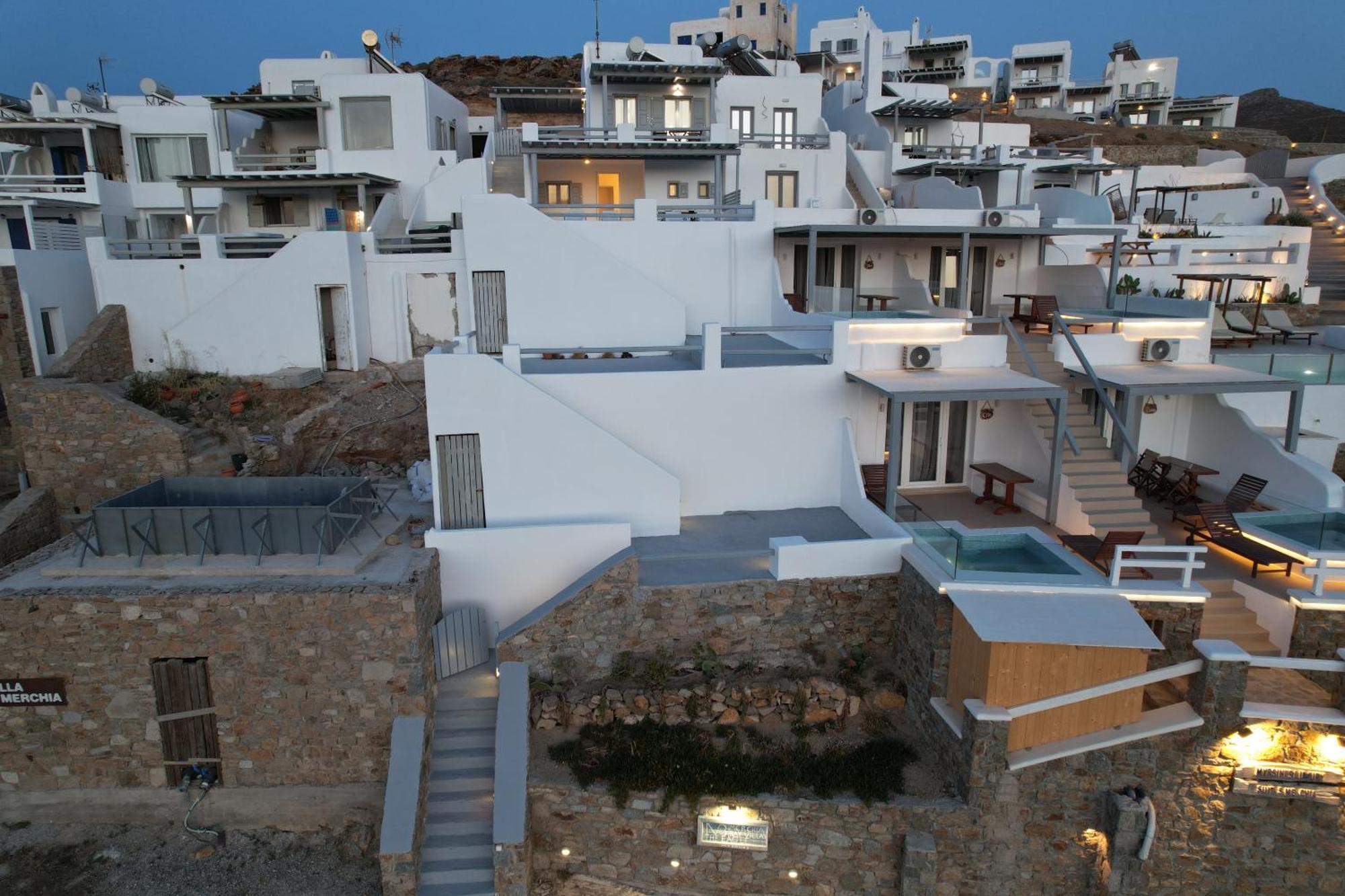 Merchia Bay Villas Mykonos Merhia-part Kültér fotó