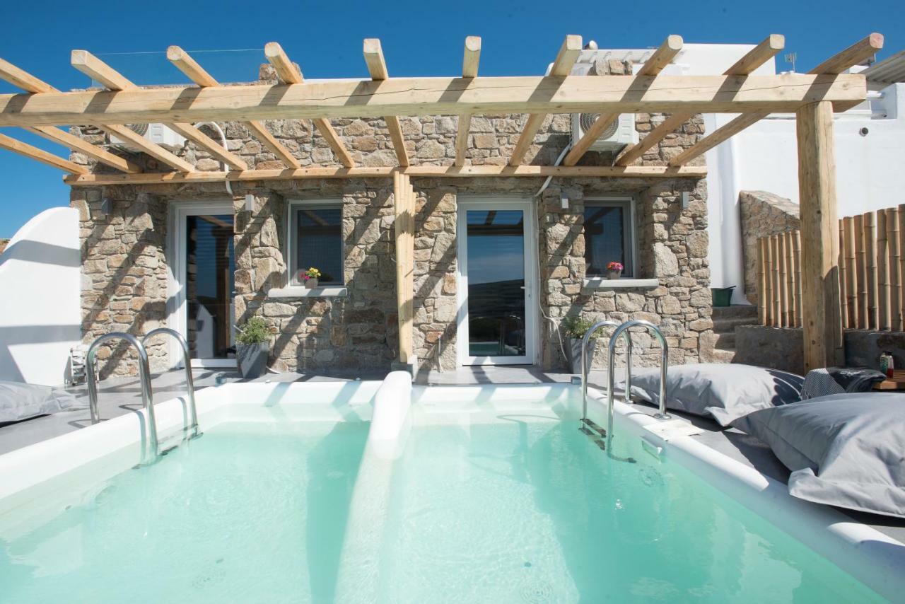 Merchia Bay Villas Mykonos Merhia-part Kültér fotó